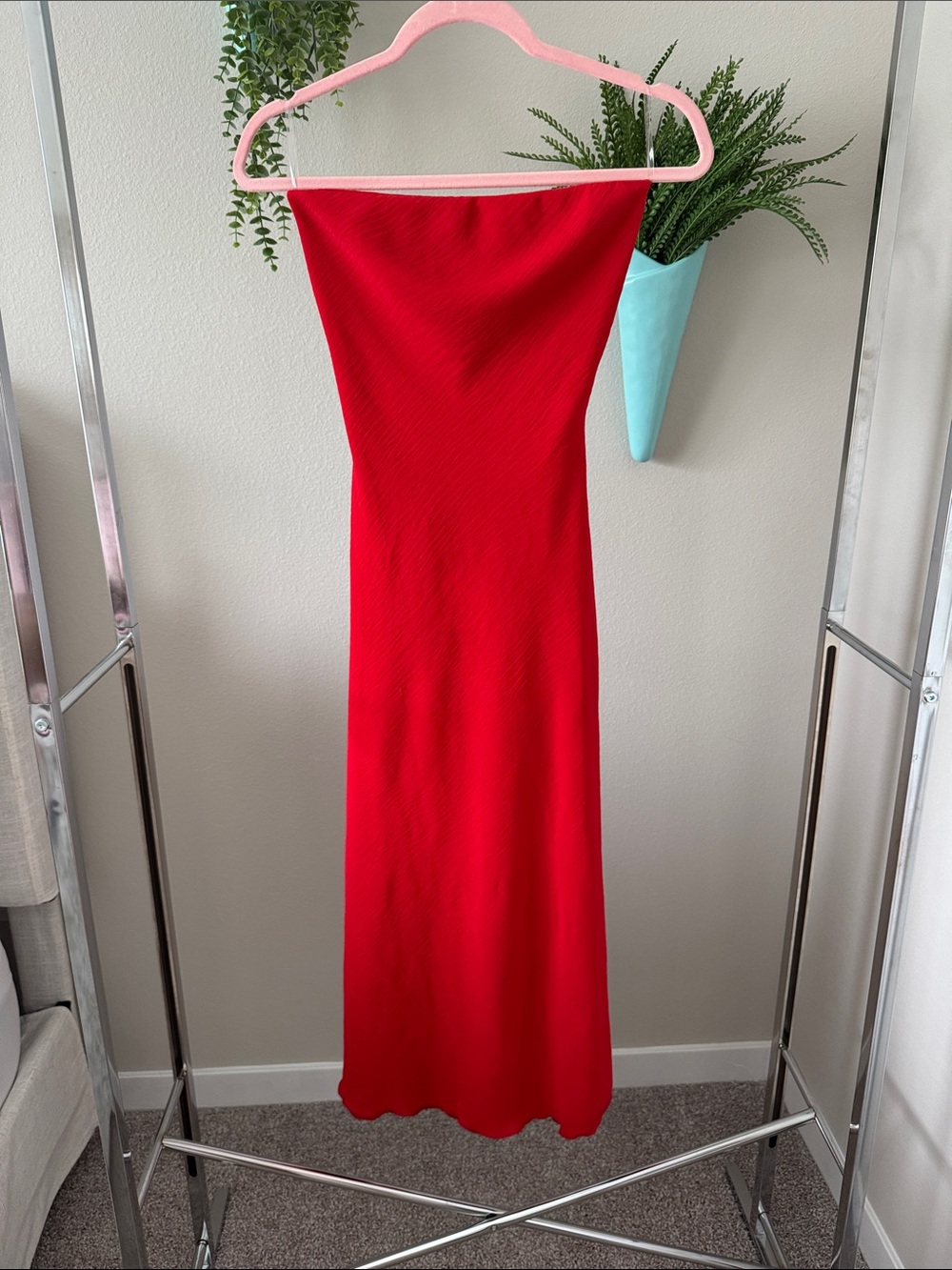 See You Monday Strapless Dress